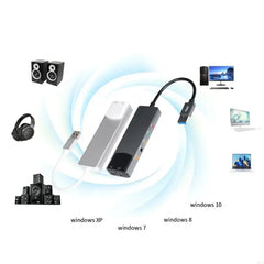 External USB sound card with microphone inputs, line inputs, and optional optical DIF output for professional-quality sound editing