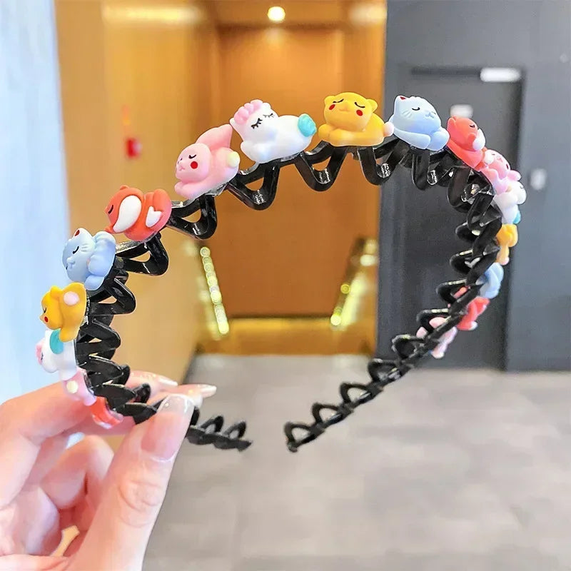 Accessoires de cheveux pour filles cravates bandeaux bande Bandeaux Scrunchie Bandana mode Haarband coréen diadème Cheveux Fille enfants mignon
