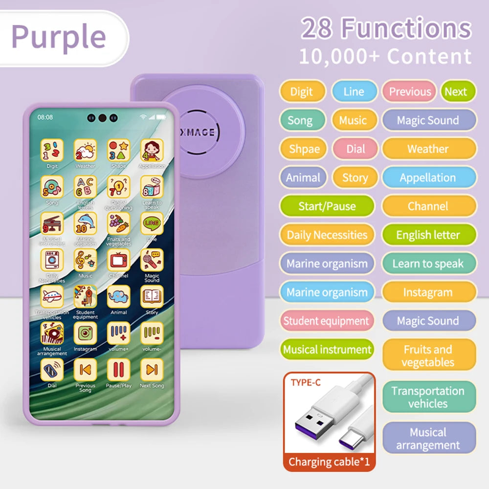 Jouet téléphone portable jouets éducatifs téléphone portable bébé enfant jouet éducatif téléphone modèle de téléphone portable jouet pour enfants anniversaire cadeau de noël