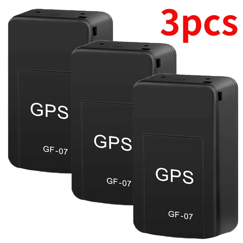 Mini traceur GPS de voiture, localisateur antivol, suivi en temps réel, positionneur SIM, support magnétique, traceur antivol GF-07, 1/2/3 pièces