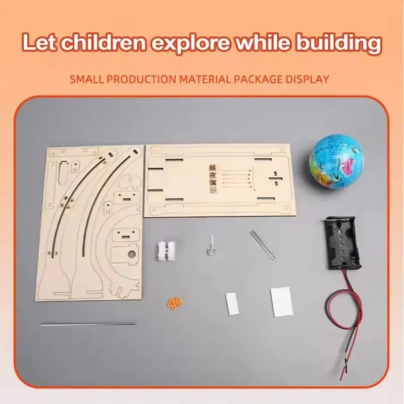 Jouets scientifiques pour enfants, Globe d'aménagement de jour et de nuit, outils pédagogiques amusants, jouets éducatifs, Kit d'apprentissage de la physique technologique, jouets