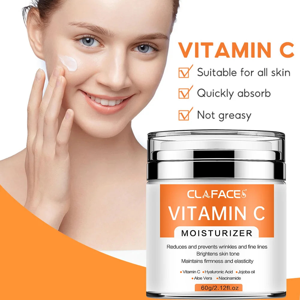Crème pour le visage au rétinol Anti-rides Anti-âge hydratant acide hyaluronique vitamine C crème pour le visage soins de la peau crèmes blanchissantes pour le visage