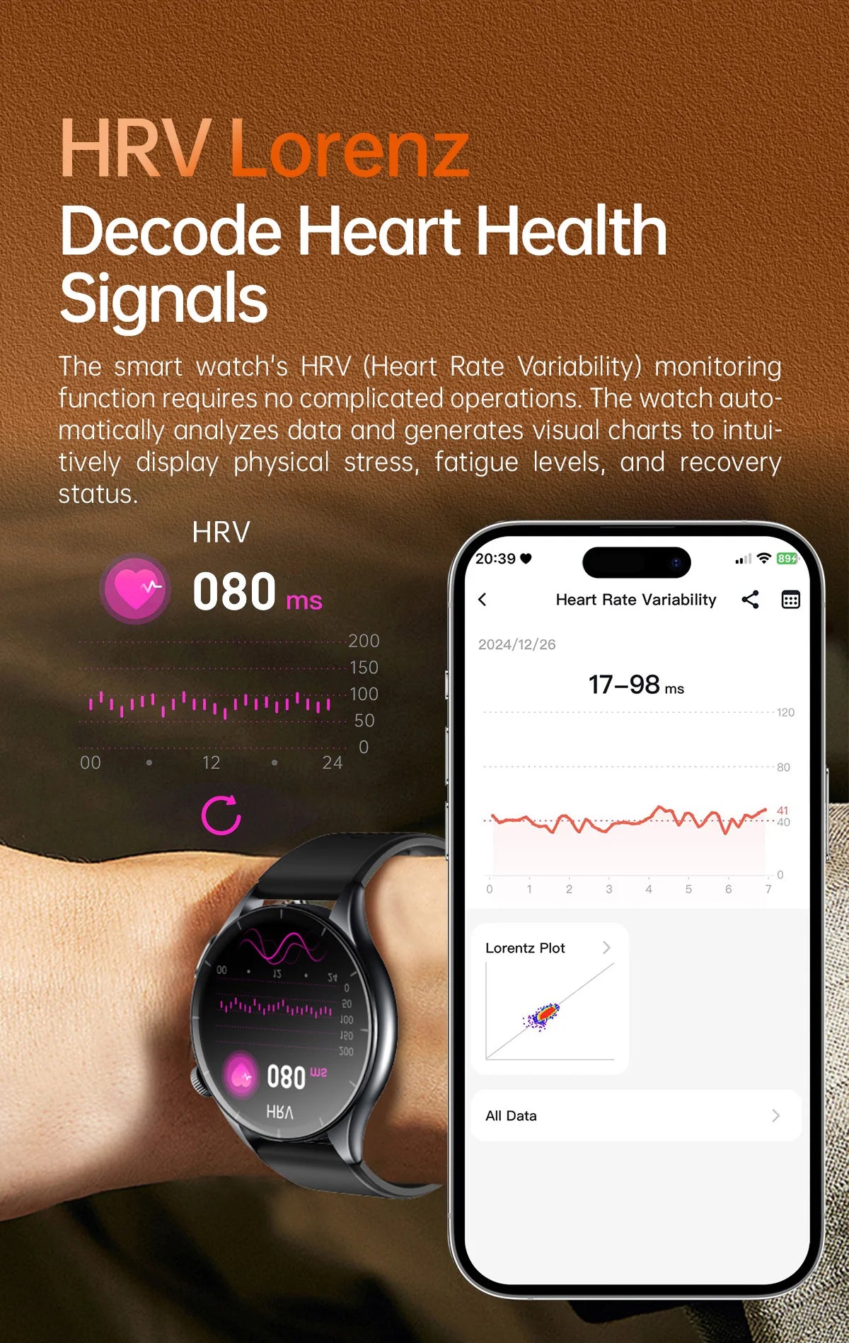 2025New surveillance de la santé acide uric pression artérielle oxygène sanguin analyse du corps montre intelligente ECG + PPG horloge montres intelligentes hommes pour IOS