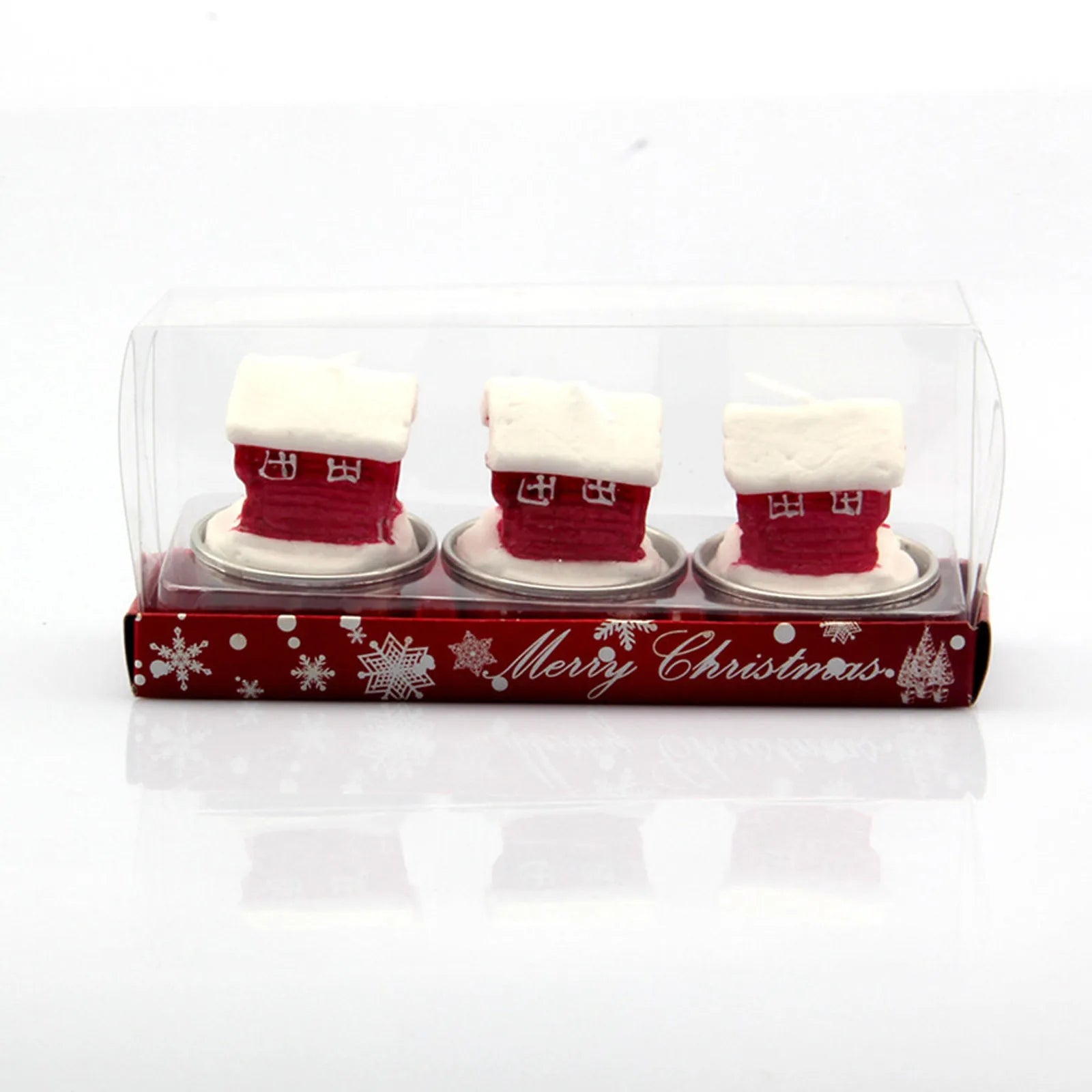 Bougie parfumée pour arbre de noël, faite à la main, père noël, bougies mignonnes en cire de soja, bonhomme de neige, bougies de mariage, décoration de la maison, cadeaux de fête de noël