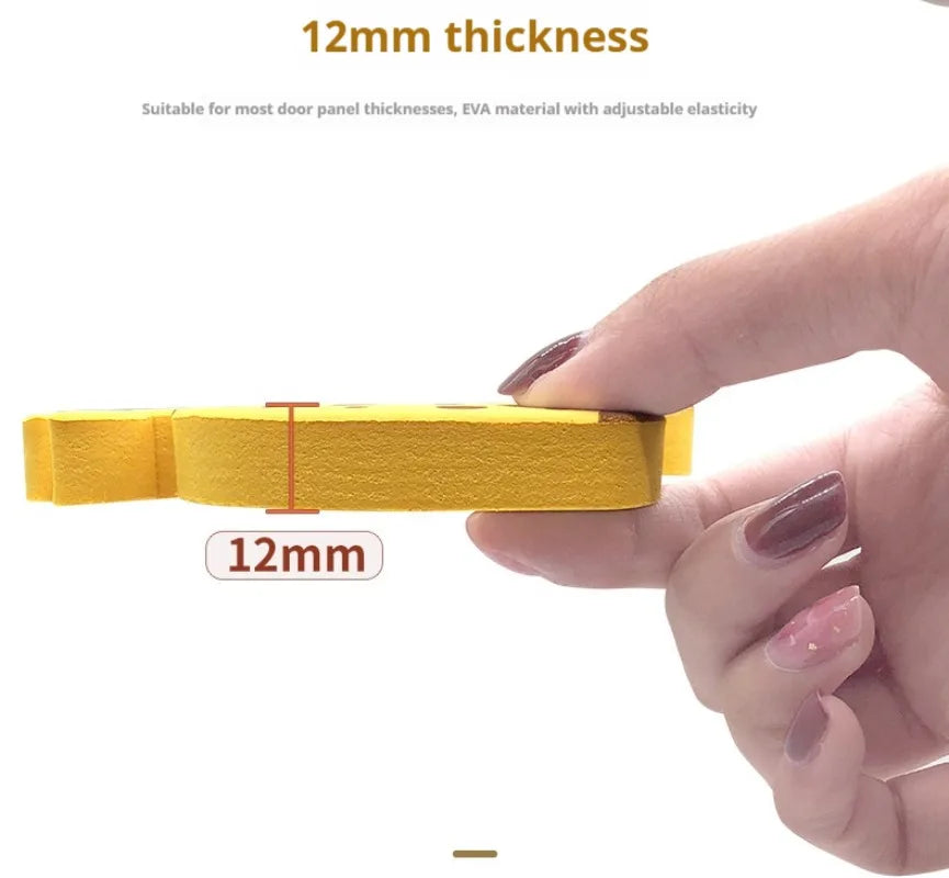 Baby Safety Door Stopper, 2/5 Pieces, Newborn Furniture Protector, Anti-Pinch, Cute Pet Care, Child Lock, Finger Guard