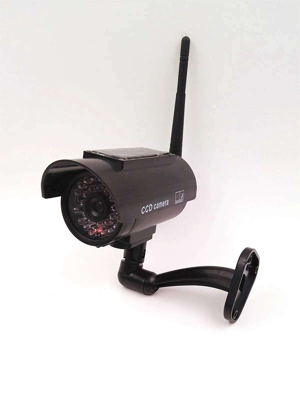 Fausse caméra factice à énergie solaire cctv sécurité wifi sans fil extérieur clignotant led vidéo surveillance caméra factice