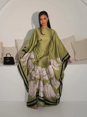 Ramadan Kebaya Muslim Abaya Damen Dubai Luxury Caftan African Dresses for Women Turkey Islam Moroccan Caftan Muslim Women's Dress