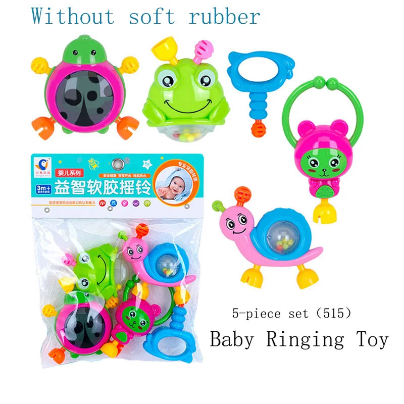 Hochet de développement précoce pour bébés de 0 à 12 mois, jouets de dentition pour nouveau-nés, jeux pour bébés, jouets, hochet de dentition