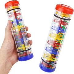 Jouets pour bébé de 6 à 12 mois, bâton de pluie sensoriel de développement, hochet secoueur, jouet pour bébé, Instrument de musique pour bébés