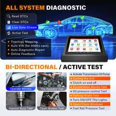 LAUNCH X431 PRO3 V + 5.0 Diagnostic Tool OBD2 Automotive Scanner for Cars, Topology Mapping, and Automotive Mechanics.