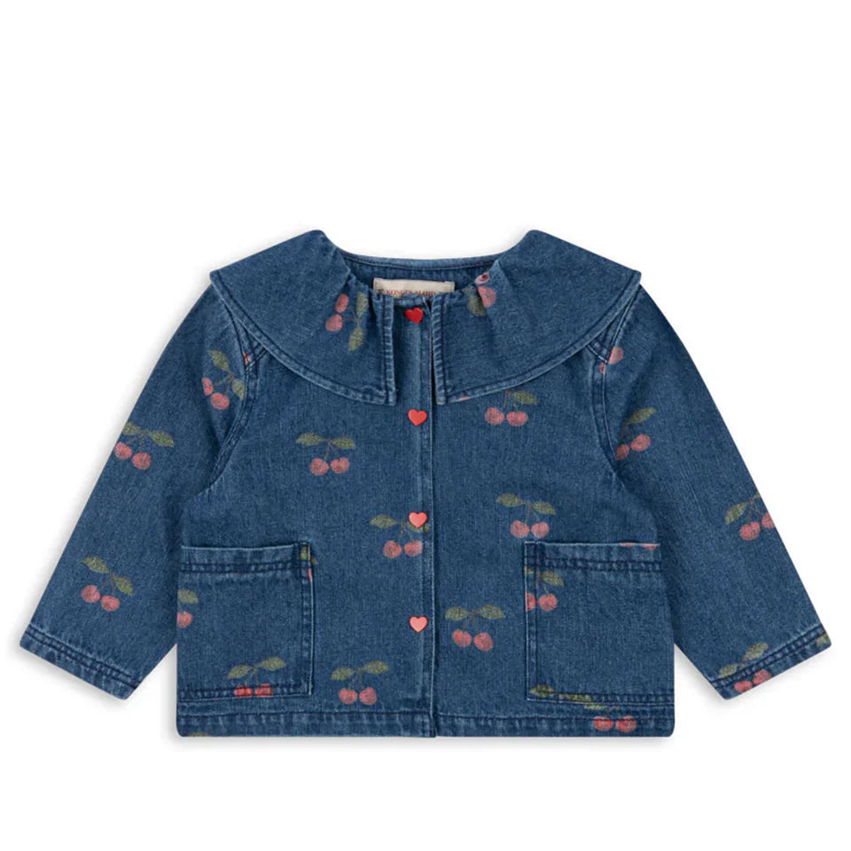 Robe imprimée mignonne pour filles, ensemble de vêtements pour tout-petits, veste à bretelles en jean, robes à enfiler en denim pour enfants, pantalons en jean combiné, marque KS, 2024