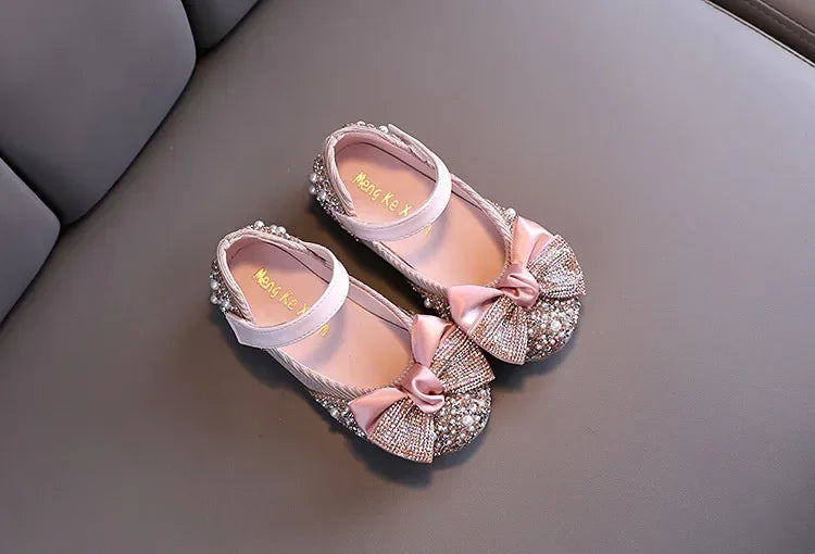 Sandales enfant en bas âge fille chaussures pour enfants perle strass brillant enfants chaussures bébé filles chaussures filles string sandales