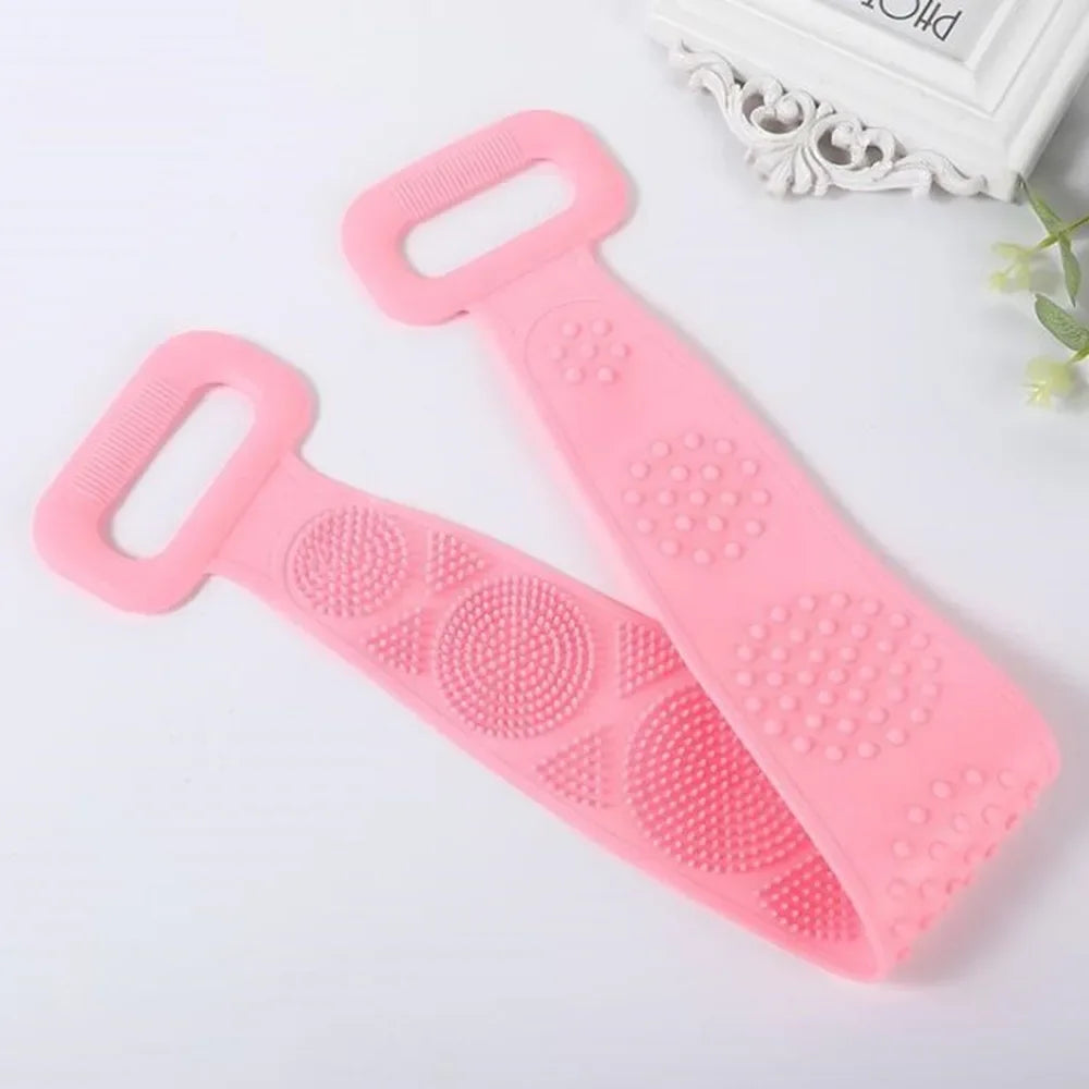 Épurateur de corps en Silicone, Massage du dos, éponge exfoliante, brosse de bain, salle de bain, brosse de douche, lavage du corps, épilation, éponge de bain