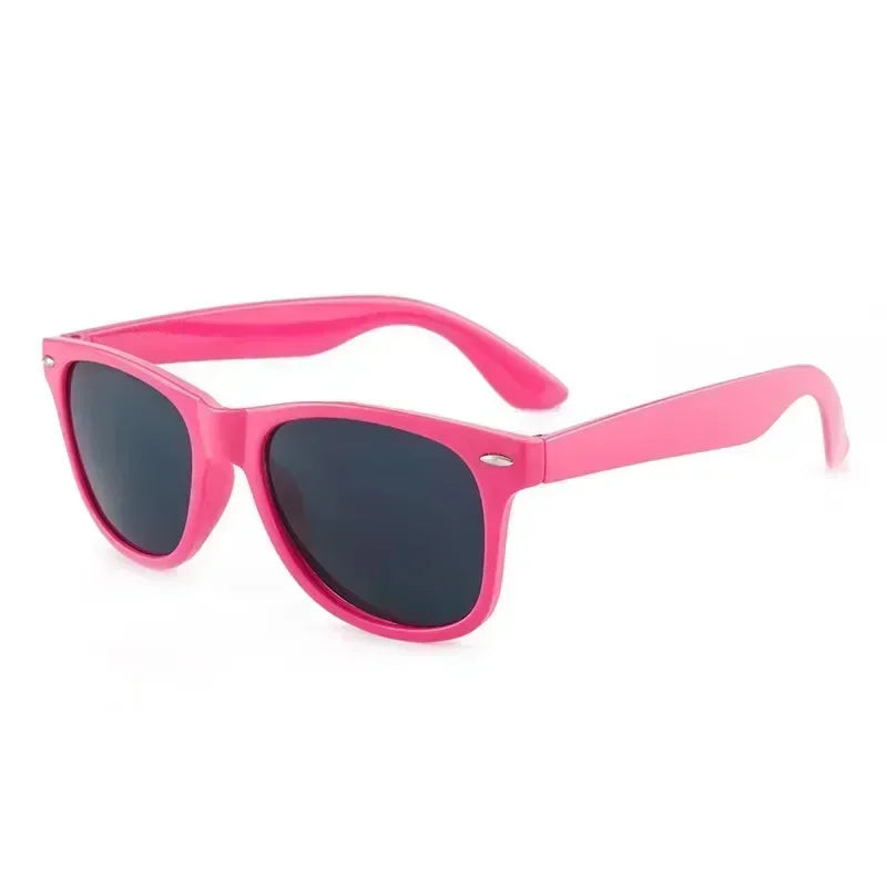 12 couleurs à la mode nouveaux enfants lunettes de soleil mode carré lunettes d'extérieur nuances pour enfants garçons filles UV Preotection lunettes de soleil
