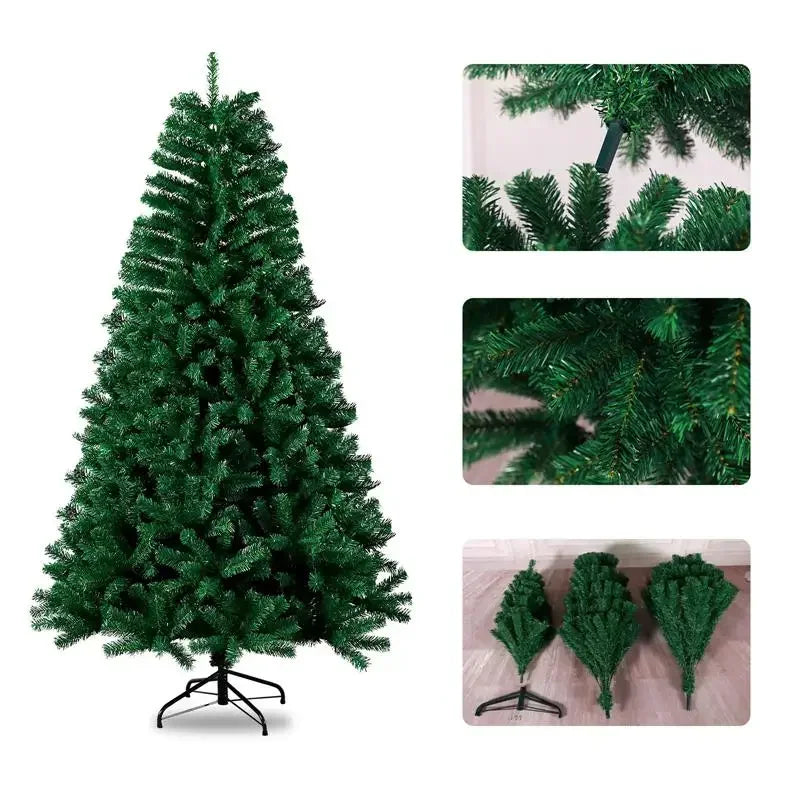 Christmas tree decoration, Christmas tree decoration, New Year's decoration, party supplies, hotel, shopping mall, family, 2.1m, 2025