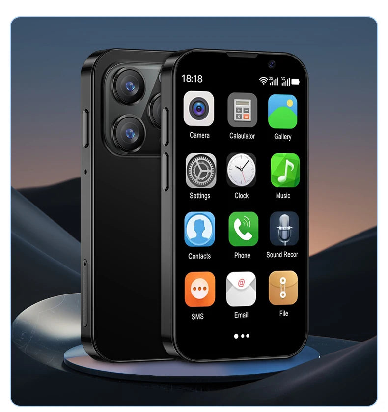 SERVO-Mini Smartphone 16SE, 16 Go, Android 9.0, Wifi, Touristes, EpiStandby Play, PR3 G, WCDMA, Petit Téléphone Portable Intelligent de 3.0 Pouces, Nouvelle Version