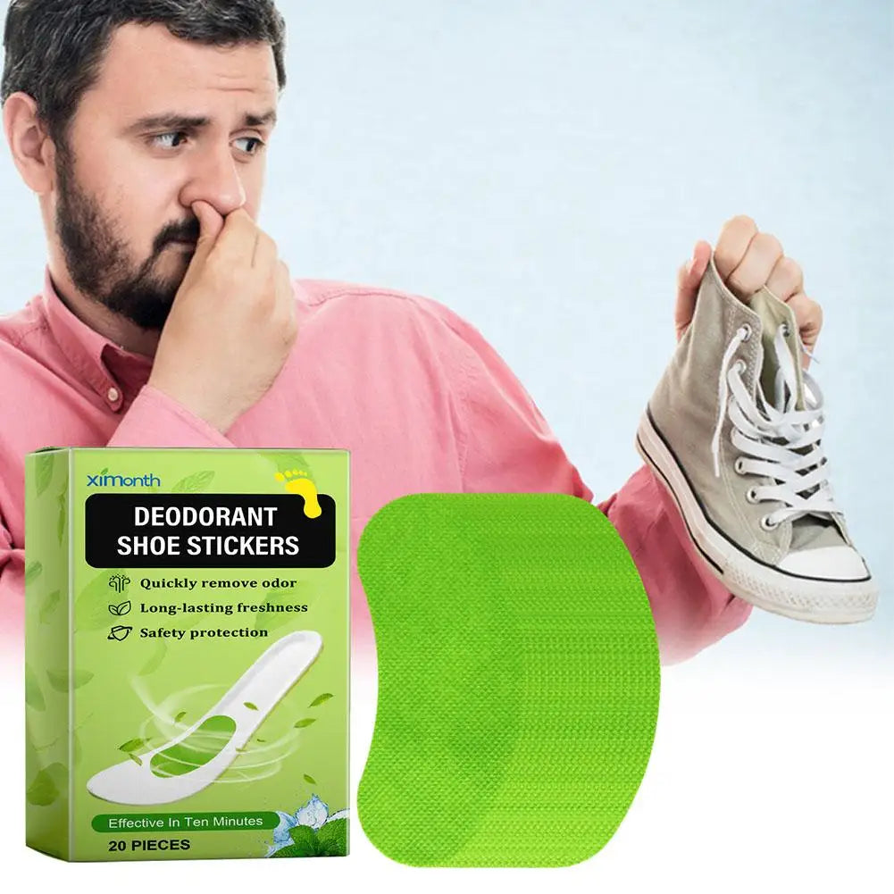 Chaussures déodorant Patch Sneaker odeur pied frais Anti-odeur absorbant la sueur respirant antibactérien stérilisation semelle intérieure Invisible
