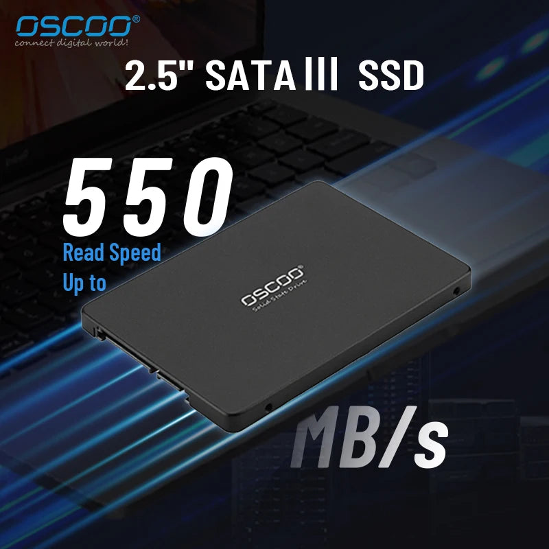 OSCOO 120GB SSD SATAIII 2.5 inch HDD 240GB SATA3 6GB/s Hard Drive for Laptop Internal SSD
