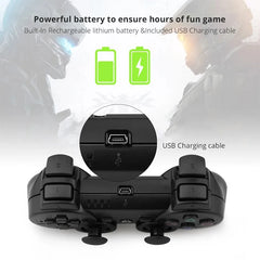 Manette de jeu sans fil Bluetooth, Support de contrôleur PS3, pour Play Station 3, Console de Joystick pour PS3 Controle pour PC/IOS/Andro