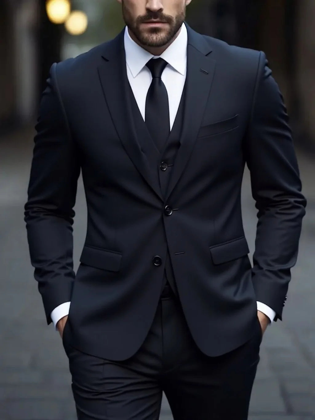 Costume blanc trois pièces pour hommes, Anti-rides, sans fer, costume formel d'affaires en fourrure antiadhésive, vêtements de travail sur le lieu de travail quatre saisons Dr
