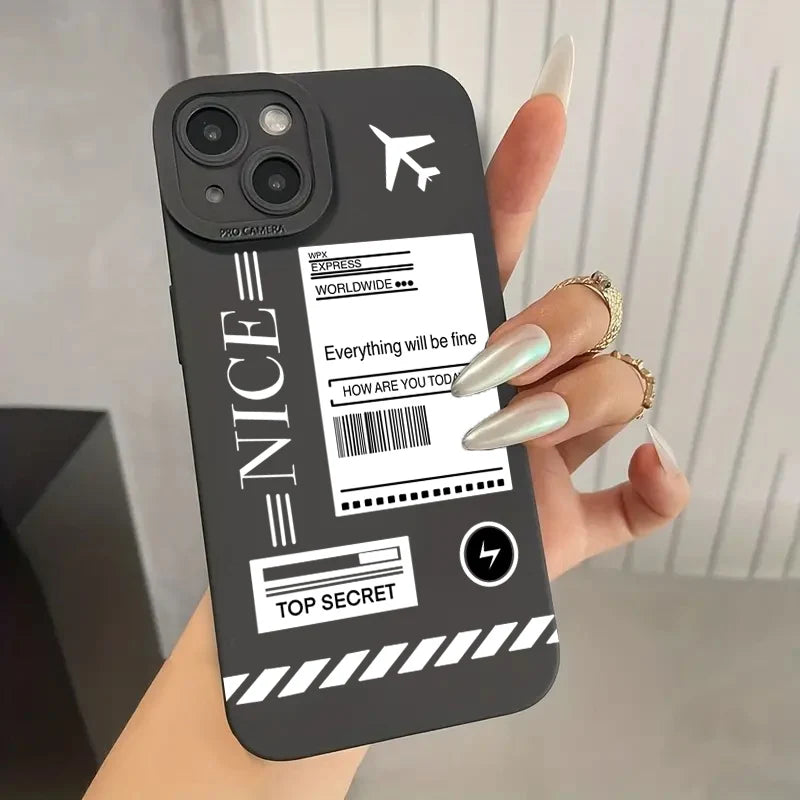 Travel-inspired back cover for Xiaomi Mi 11 Lite 5G, 14T, 14, 13T, 13, 12T, 12, Poco X7, F5, X5, X3, X6, M6, F6 Pro