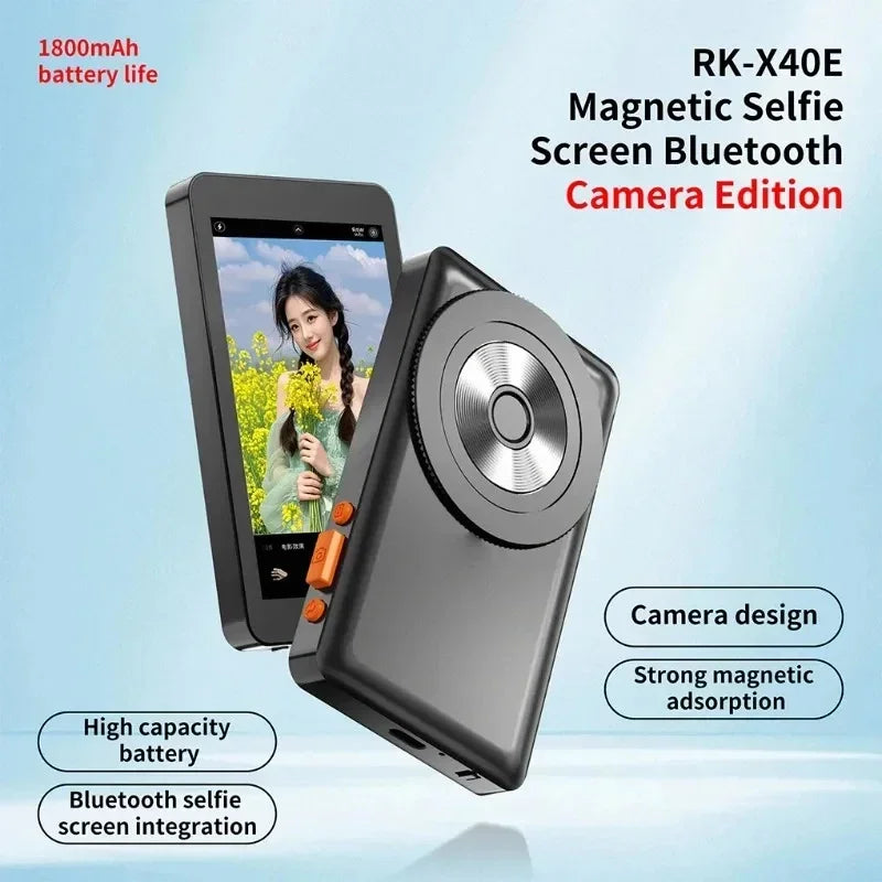 Smartphone moniteur magnétique écran projecteur téléphone caméra arrière Selfie pour Vlog enregistrement vidéo en direct pour Android iPhone