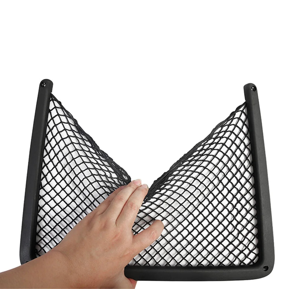Filet de rangement en maille pour siège arrière, accessoires d'intérieur de voiture pour Audi A4 B8 A5 Q3 A3 A6 C7 Q5 B9 Q7