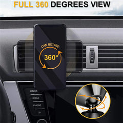 Support de téléphone magnétique universel support de voiture avec Clip de ventilation de voiture support de téléphone portable support de téléphone téléphone intelligent réglable à 360 degrés
