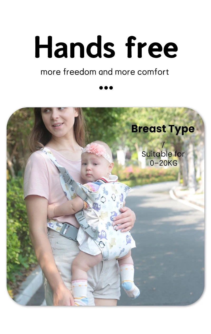 Porte-bébé ergonomique de 0 à 36 mois, léger et permettant d'économiser du travail, tabouret de taille multifonctionnel et respirant
