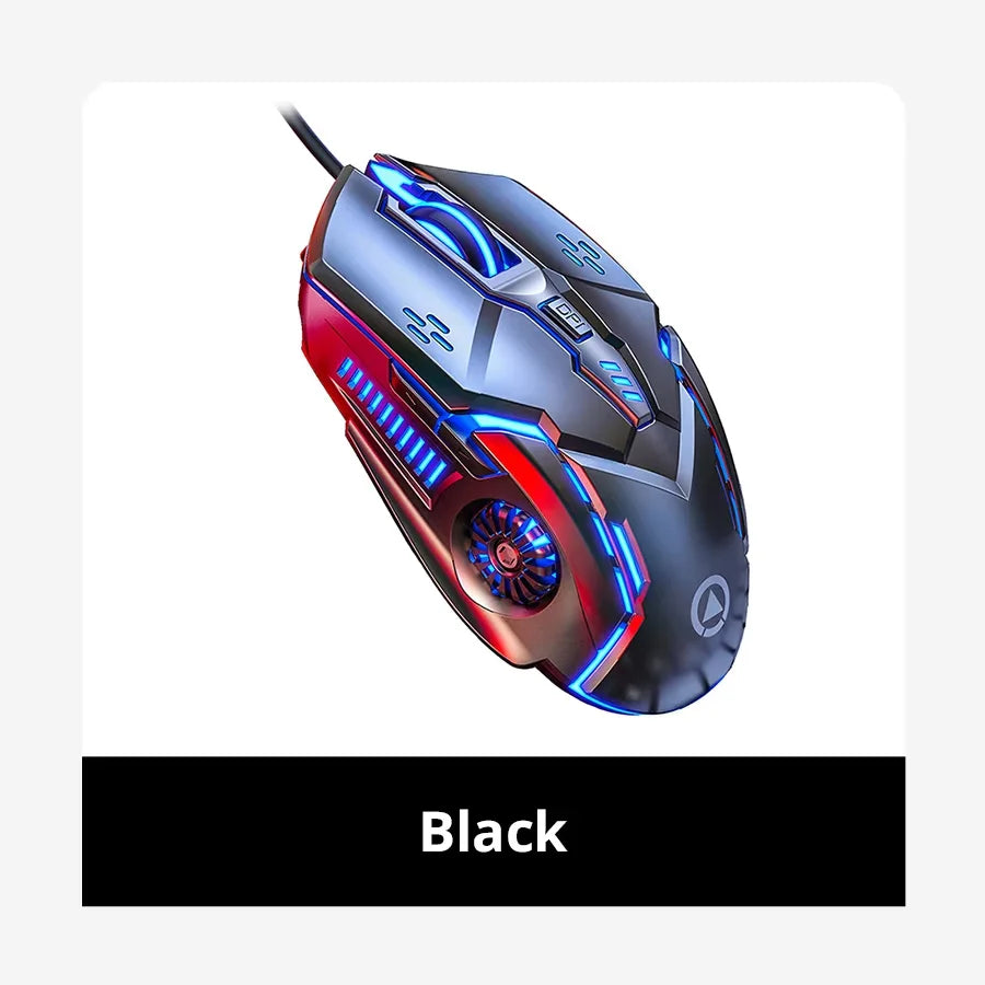Silver Eagle G5 Muet Souris Filaire Six Clés Jeu Lumineux E-Sports Machines Ordinateur Accessoires Livraison Transfrontalière