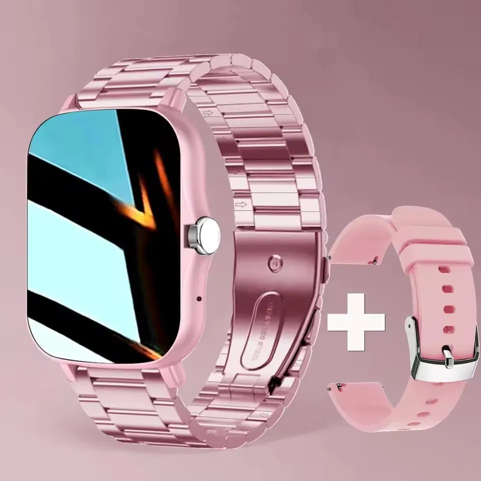 Nouvelle montre intelligente 2.01 pouces HD affichage réponse faire appel Message vue Modes sportifs smartwatch bricolage cadran prévisions météorologiques hommes femmes
