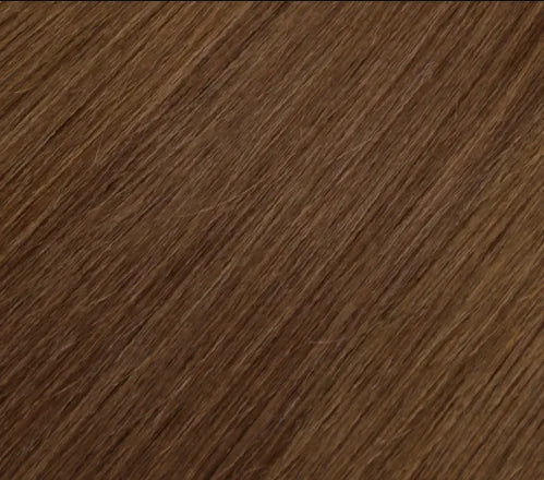 Bande dans les Extensions de cheveux humains droits Extensions adhésives de cheveux brésiliens trame de peau noir brun 100% vrais cheveux humains pour les femmes