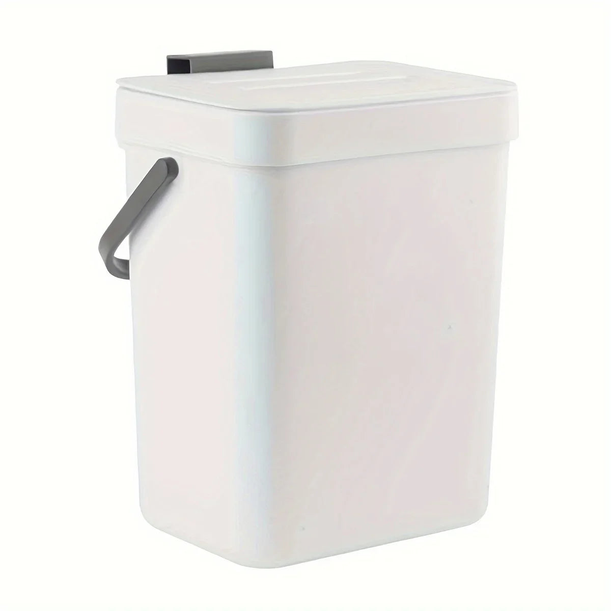 Poubelle de cuisine, petit poubelle de compost de comptoir avec couvercle, récipient de sucettes alimentaires sans odeur, poubelle murale