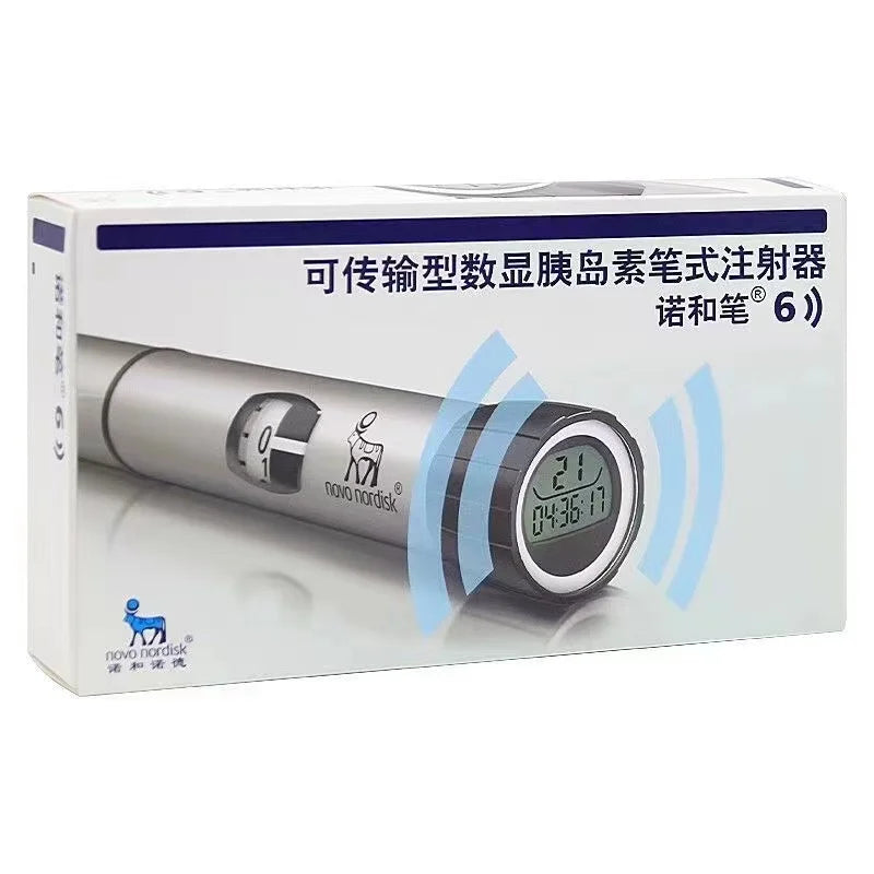 Novo Pen 6 Nordisk stylo d'injection d'insuline transportable Injection domestique 3ml compteur de glycémie diabète surveillance de la glycémie