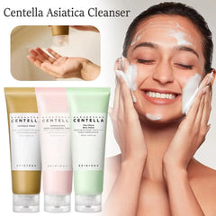 Nettoyant pour le visage Skin1004 Centella Asiatica, Essence de sel de l'himalaya, mousse nettoyante en profondeur pour une purification douce et rafraîchissante