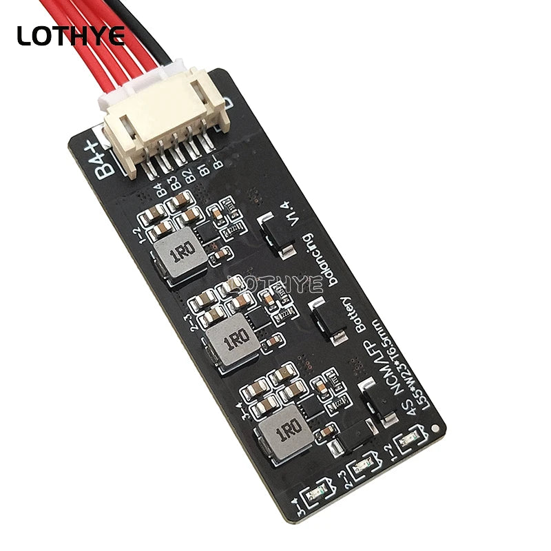 Module d'égaliseur d'équilibre 2S 3S 4s 1,2a, Li-Ion Lifepo4, batterie au Lithium, équilibreur actif, transfert d'énergie BMS