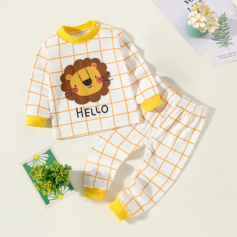 Little maven hiver automne garçons filles ensembles 2025 noël t-shirts hauts + pantalons ensembles enfants vêtements enfants vêtements coton