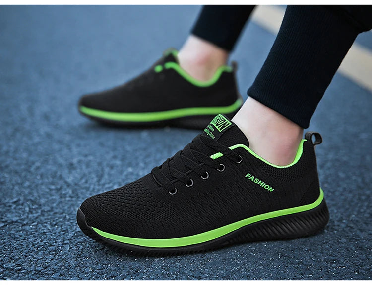 Men's Lightweight Running Shoes, Classic Mesh Walking Shoes, Breathable Casual Shoes, Men's Fashion Moccasin Sneakers