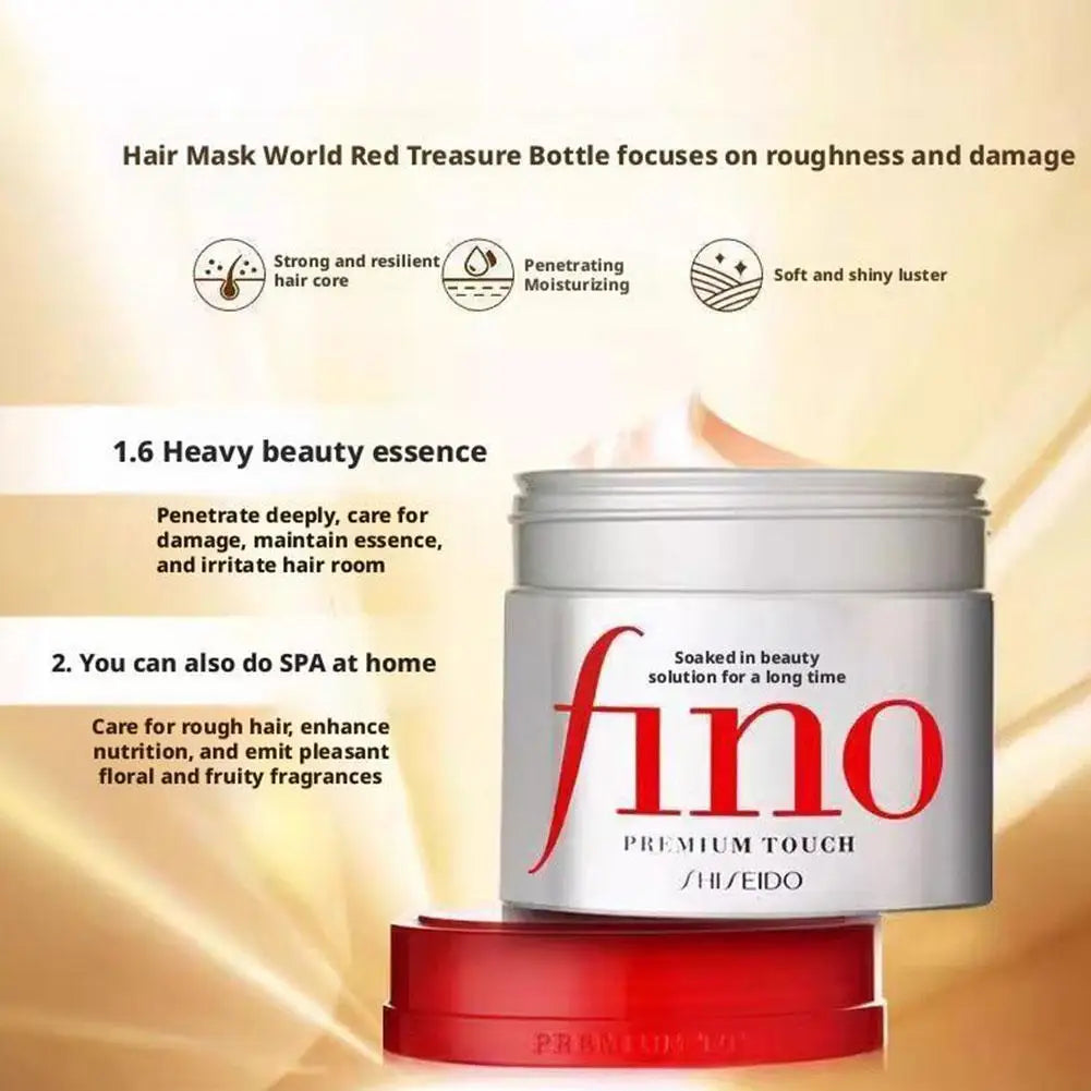 Fino Premium Touch – revitalisant de beauté à tremper, réparateur sec, bouclé, endommagé, hydratant longue durée, soin capillaire contrôlé par l'huile
