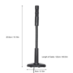 Microphone de bureau USB Plug & Play omnidirectionnel, pour ordinateur portable, enregistrement de jeux sur ordinateur, chat, chant, réunion