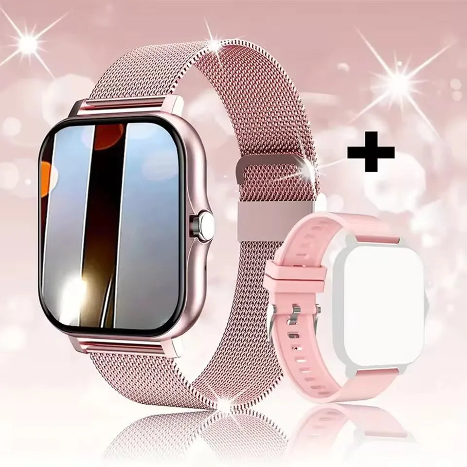 Nouvelle montre intelligente 2.01 pouces HD affichage réponse faire appel Message vue Modes sportifs smartwatch bricolage cadran prévisions météorologiques hommes femmes