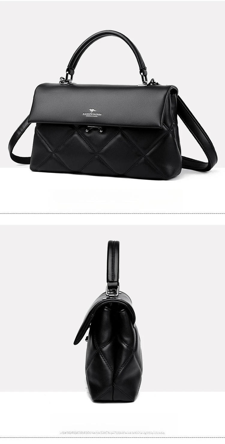 Sac pour femmes nouvelle tendance sacs à main coréens concepteur de luxe marque dames sacs à bandoulière en cuir souple mode polyvalent sacs à bandoulière