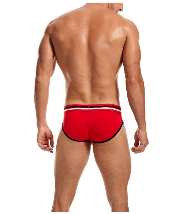 Ensemble 2 pièces - slips de sous-vêtements pour hommes en coton respirant jeunesse taille moyenne sous-vêtements pour hommes de grande taille slips d'été