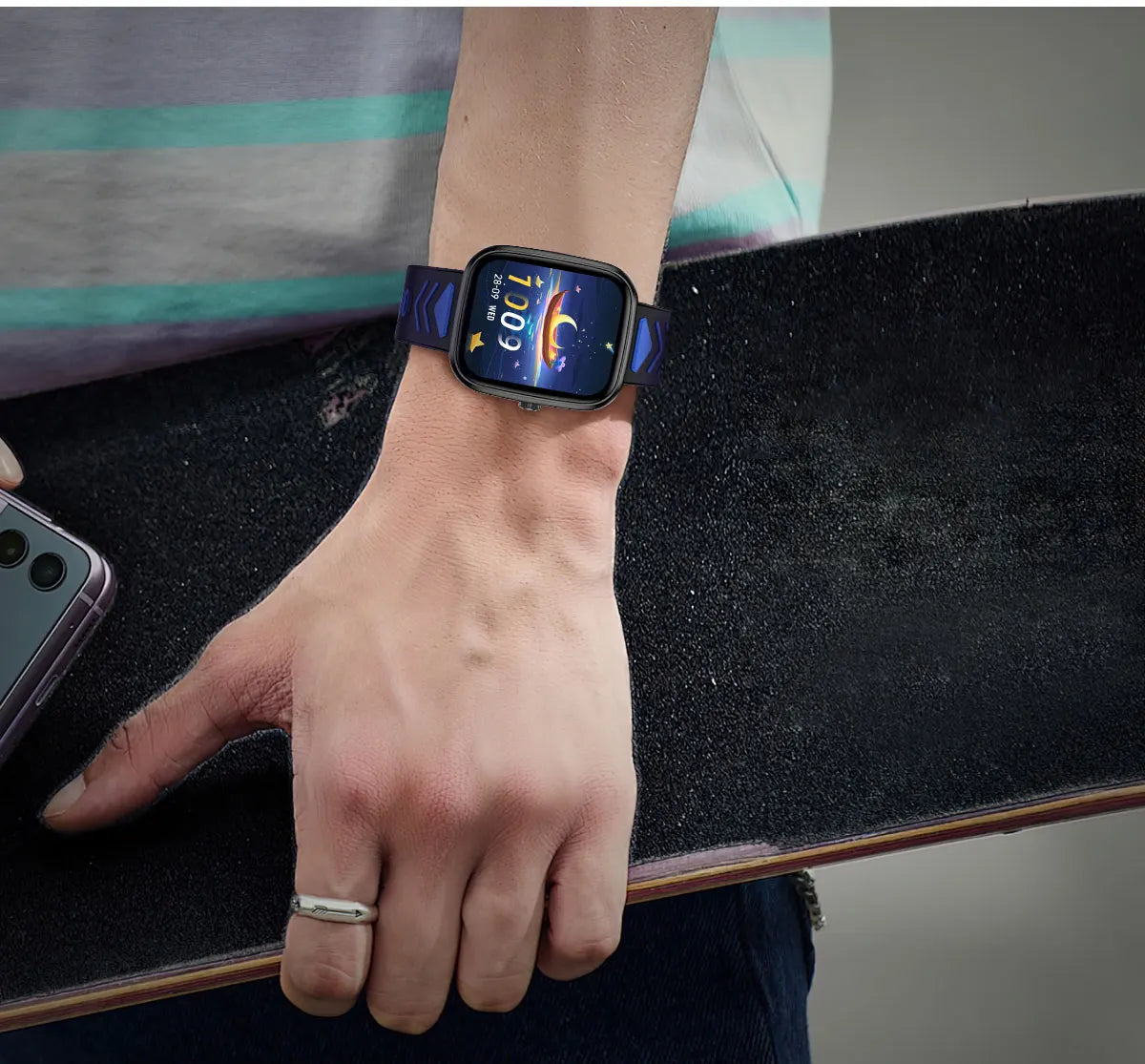 LIGE-Montre intelligente à écran tactile HD pour enfants, montre intelligente de jeux pour enfants, montre intelligente de musique, cadeau pour garçon et fille, IOS et Android, 2024