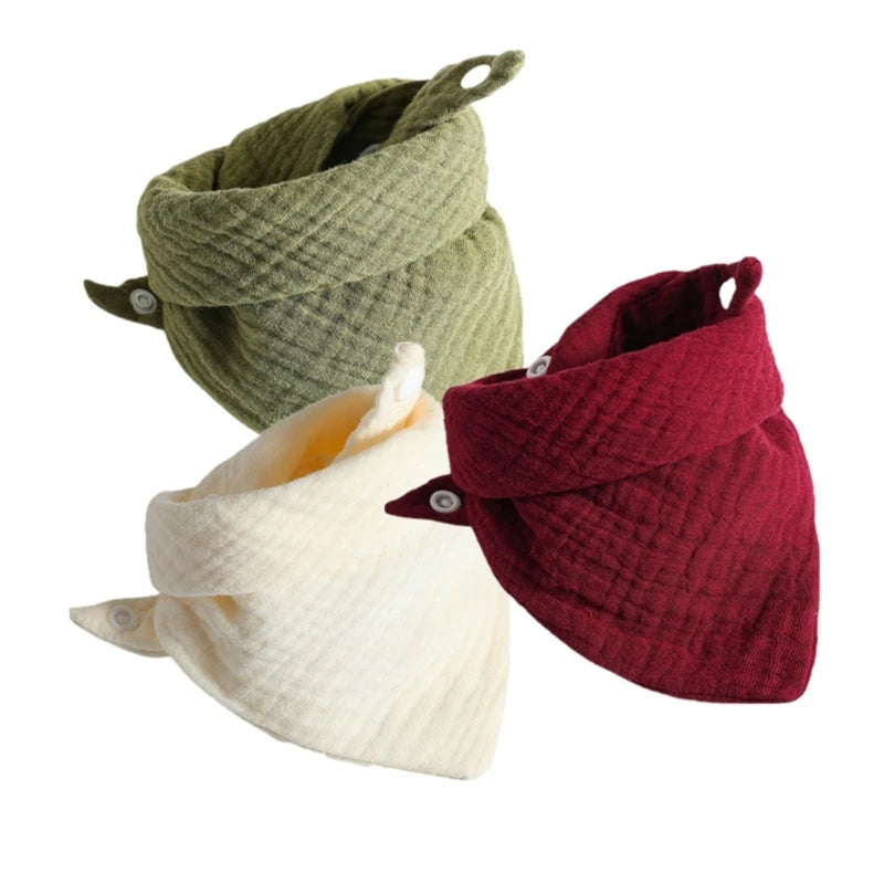 Bavoirs Bandana pour bébé, bavoirs bave pour garçons filles, bavoirs dentition unisexes, confortables absorbants, pour