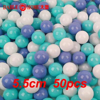 Balle de Sport en plein Air écologique piscine d'eau océan vague balle 50pcs 5.5cm Stress balle d'air jouets drôles pour enfants enfant Ballenbak