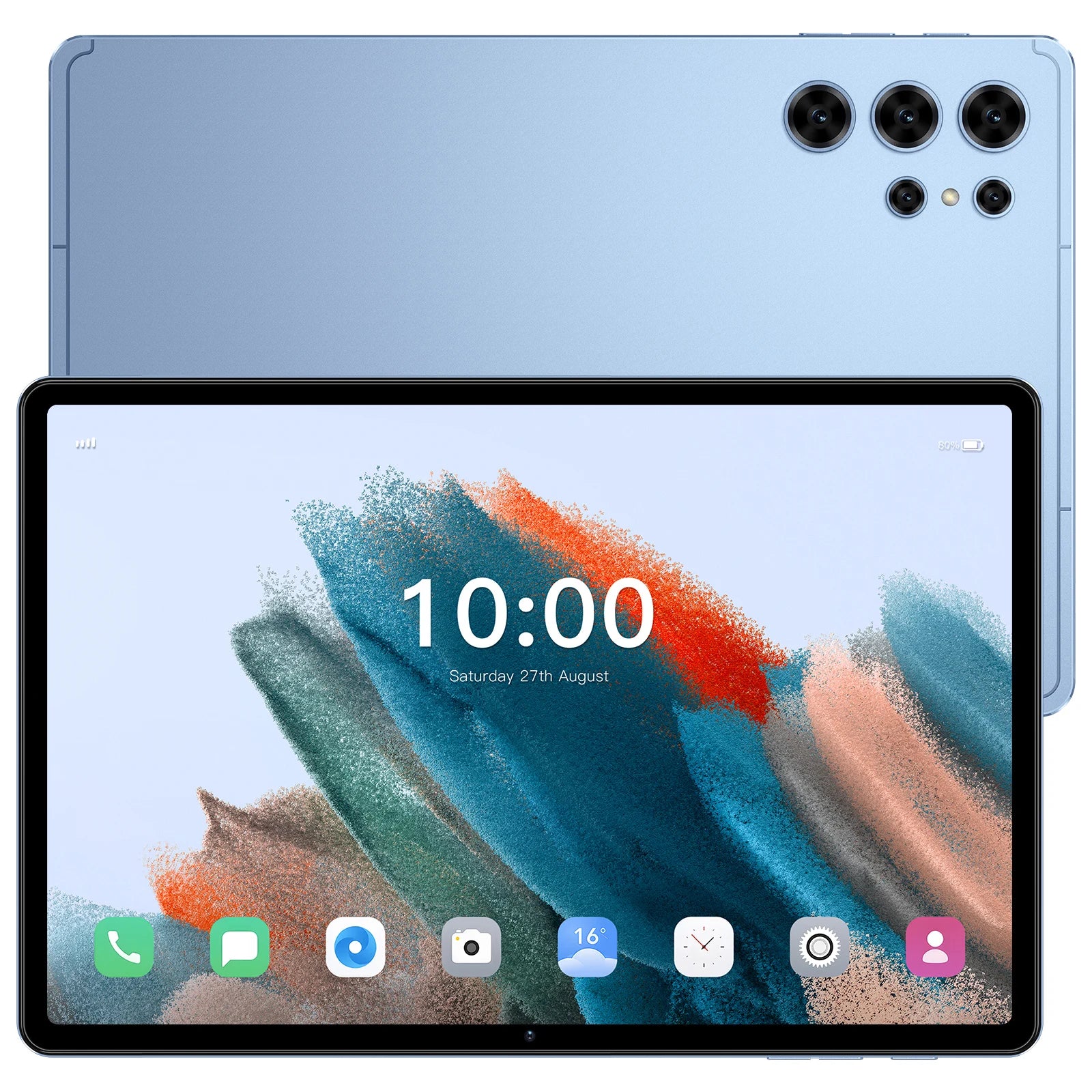 HOT Pad 25 Ultra tablette Android 15 système MSnapdragon 8 Gen3 Core 10.1 pouces écran HD 5G double SIM double veille 10000mAh batterie