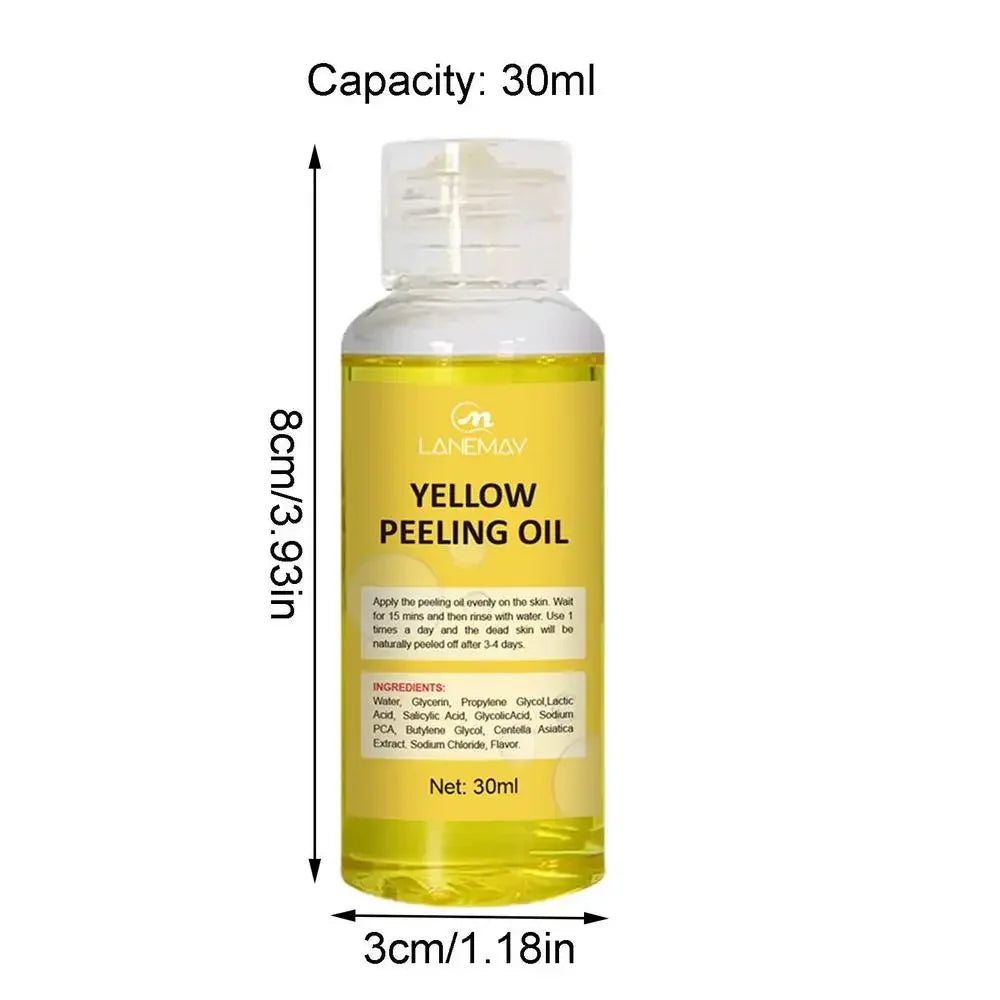 Sérum blanchissant jaune Wiltshire Peeling, huile de soin de la peau à fréquence exponsive, peau foncée, enlever les bras, les genoux, les jambes, mélanine, gIslande éclaircissant pour le corps