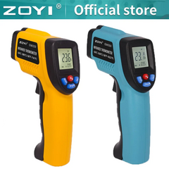 Thermomètre infrarouge, pistolet de température portable pour la cuisson, four à pizza, grill et moteur - Lecteur de température de surface laser