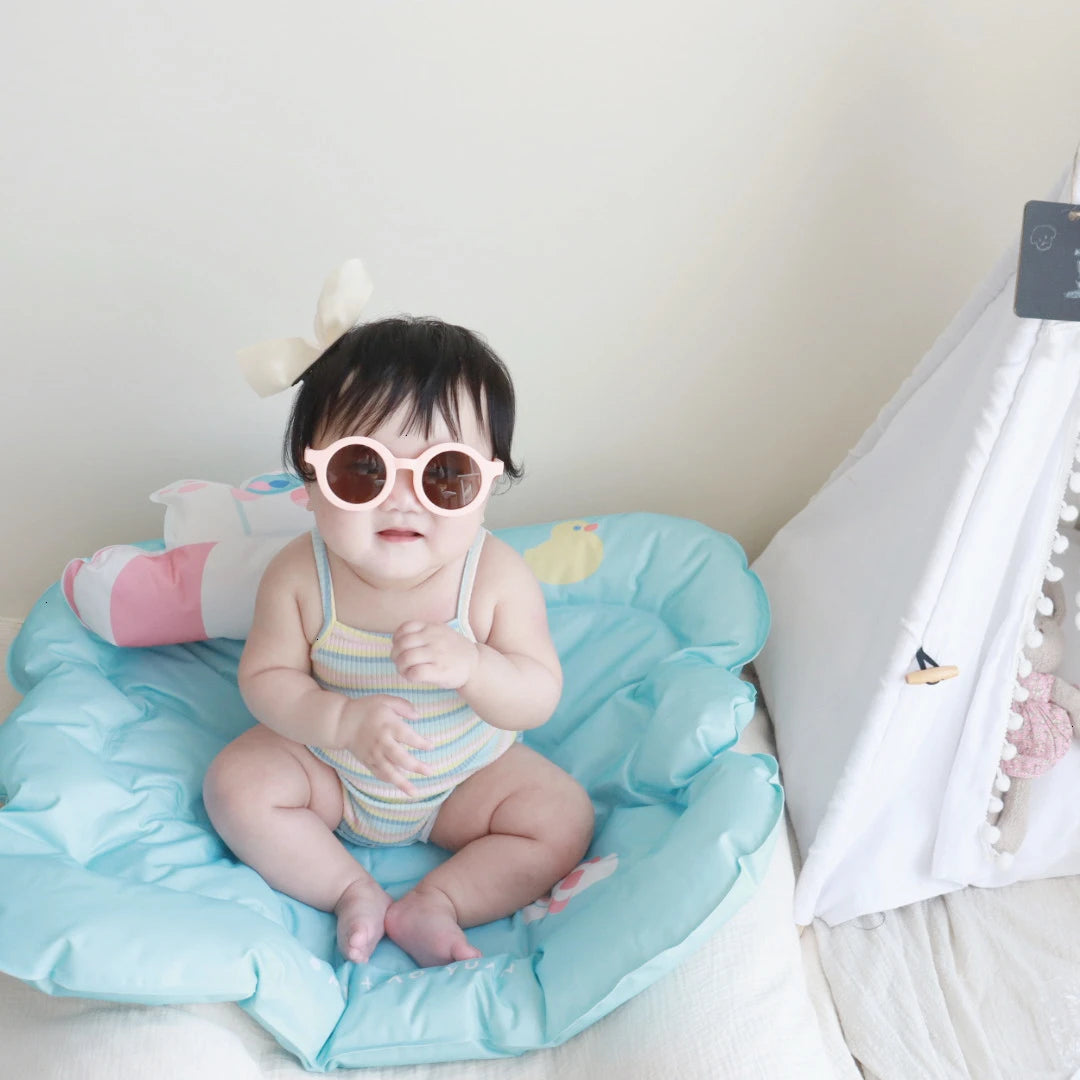 Lunettes de soleil mignonnes pour bébé, lunettes de soleil pour enfants, outil de photographie d'extérieur pour bébé, accessoires de photographie de cent jours
